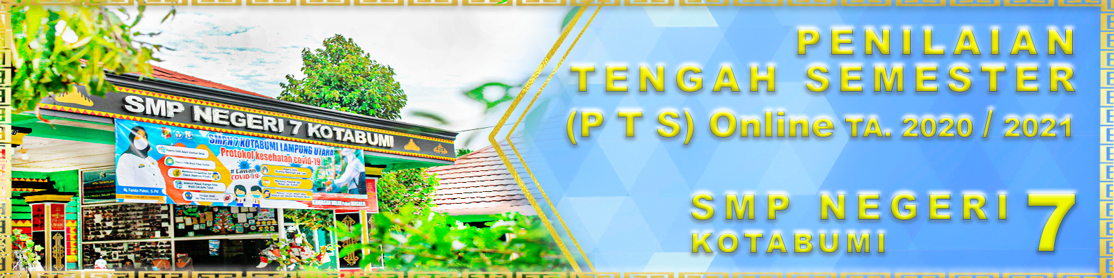 master banner google form