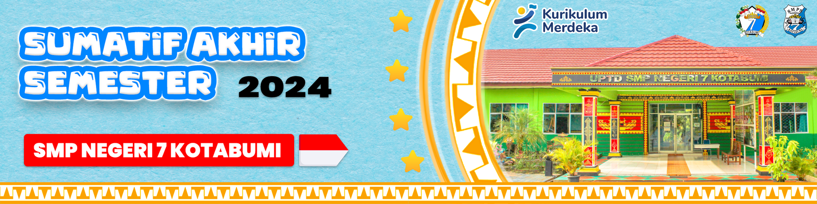 Sumatif Tengan Semester SMP NEGERI 7 KOTABUMI JUNI 2024